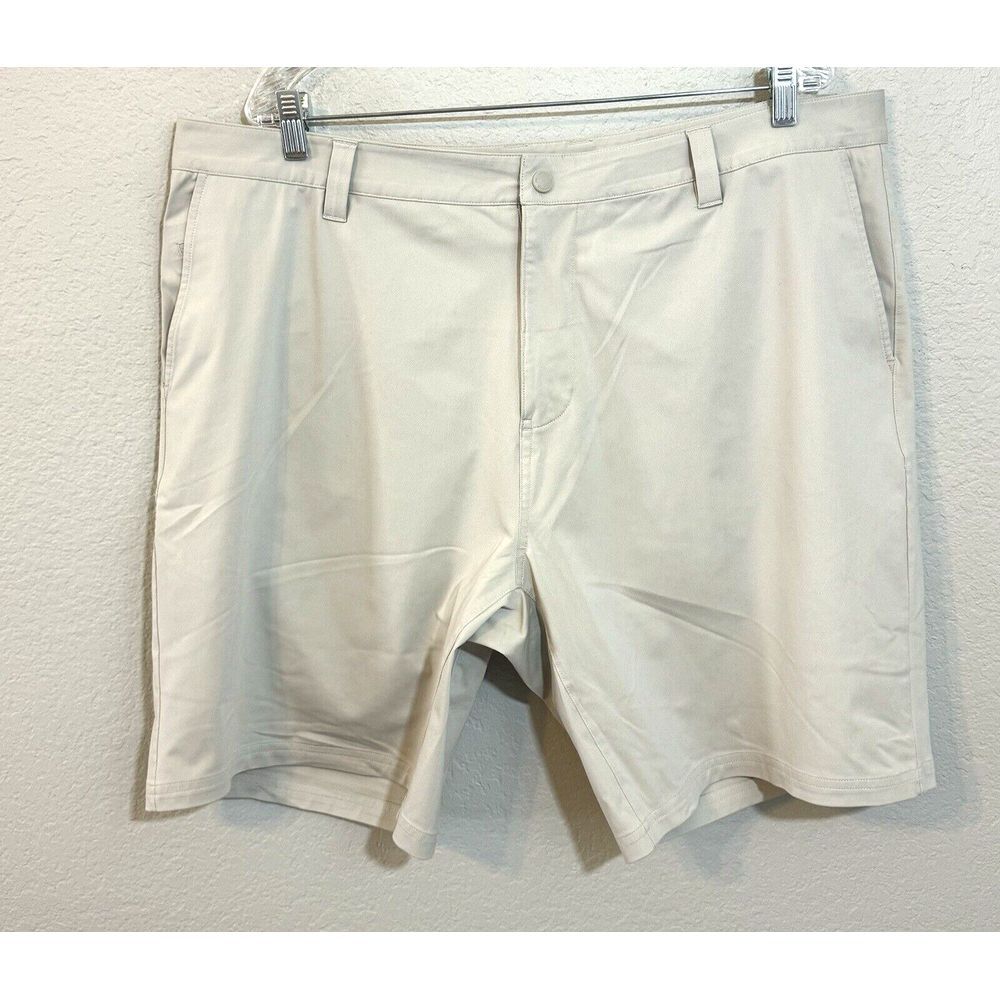 Rhone Commuter Shorts 9" Inseam Mens Size 40 Performance Golf Beige Khaki